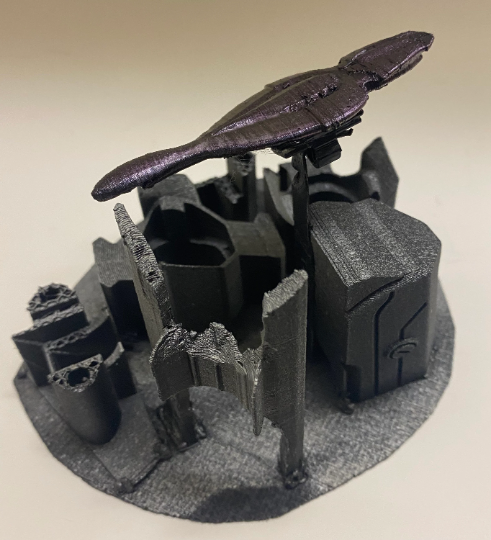 Halo: “CCS Lurking” fan made diorama