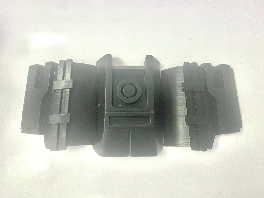 Halo ODST abdominal plates- fan made- molle attachable/Velcro.