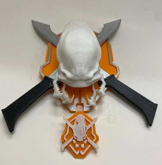 Halo: Fan made Elite wall plaque 8 inch