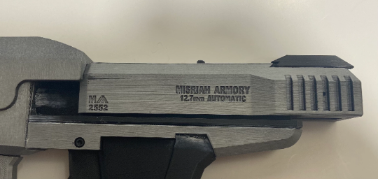 Halo: ASSEMBLED M6C Magnum Replica Toy- slide action-fan made