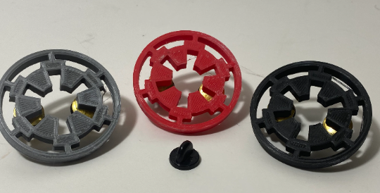 Empire 3d printed Star Wars Fan pin