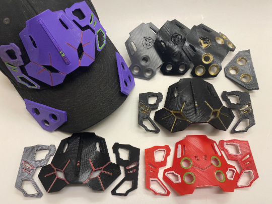 ARMR techwear 5 piece pin set