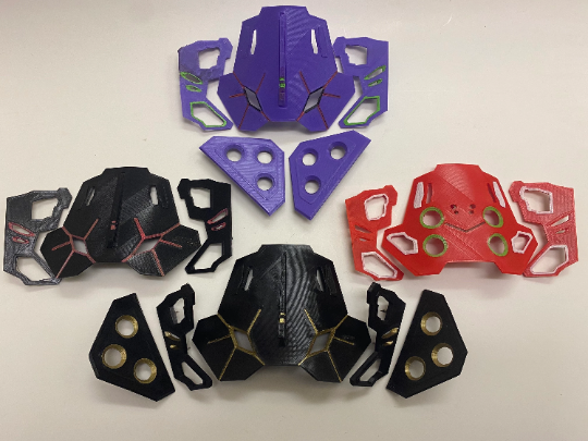 ARMR techwear 5 piece pin set