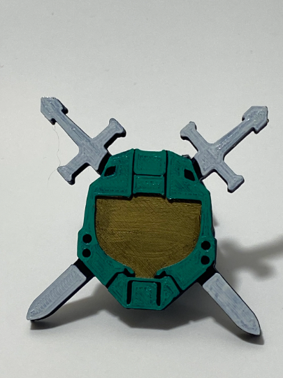 Halo Heroic Pin V2