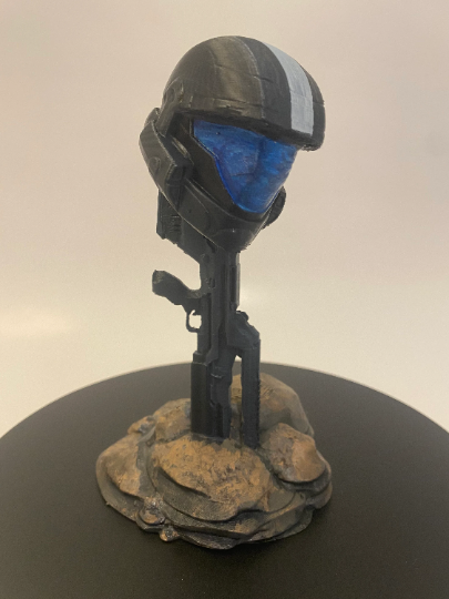 Halo: Fan made Rookie ODST memorial
