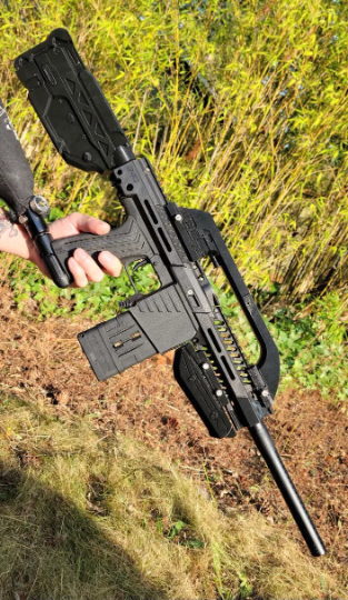ONI_LABS Halo Battle rifle paintball attachments