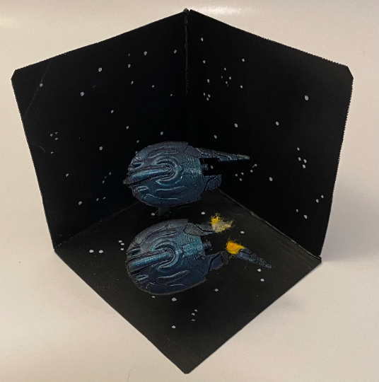 Halo Memories: “Damaged Seraphs” diorama