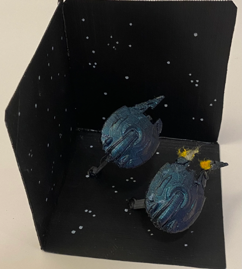 Halo Memories: “Damaged Seraphs” diorama