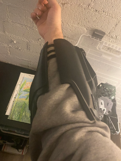 Halo: fan made ODST forearm armor