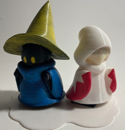 Black & White mage figurines!