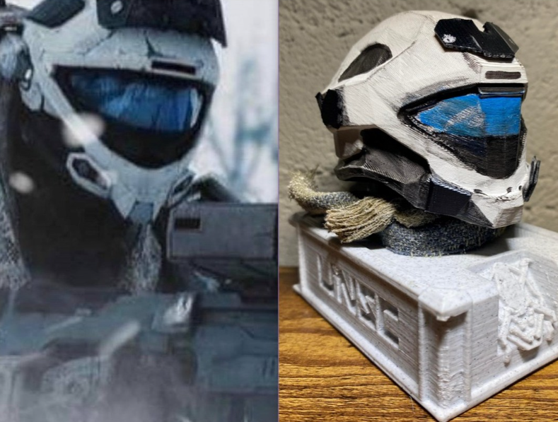 Halo: Fan made customizable mini helmets