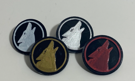 Halo: Fan made Lonewolf pin