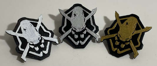 Halo: Fan made legendary three piece fan pin set