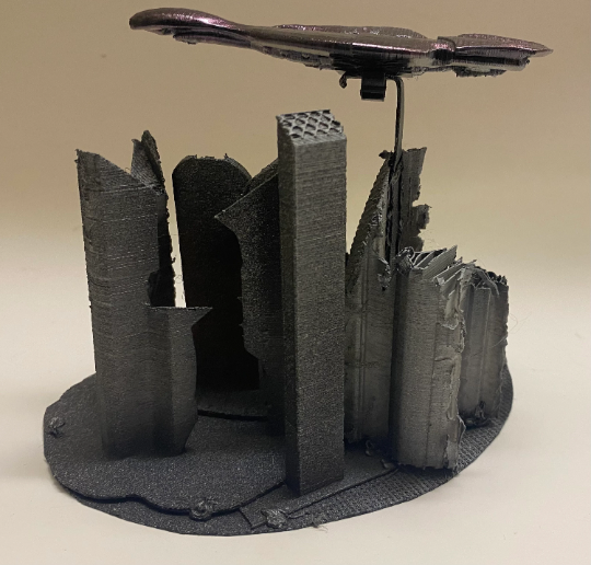 Halo: “CCS Looming” fan made diorama
