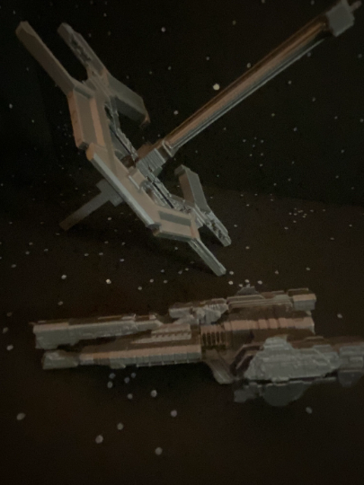 Halo: Fan made Orbital MAC defense platform 8”
