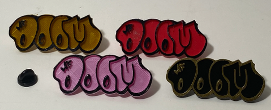 MF DOOM 3d printed Fan pin