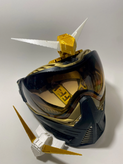 Universal paintball Gundam horns