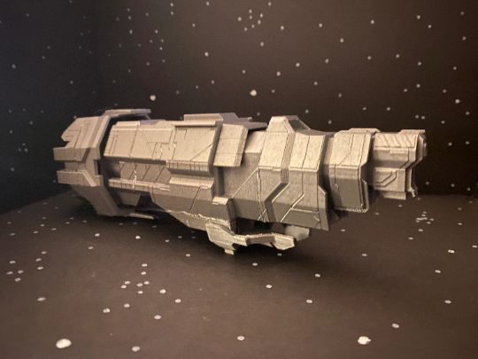 Halo: Fan made Marathon Class Heavy Cruiser model 10”