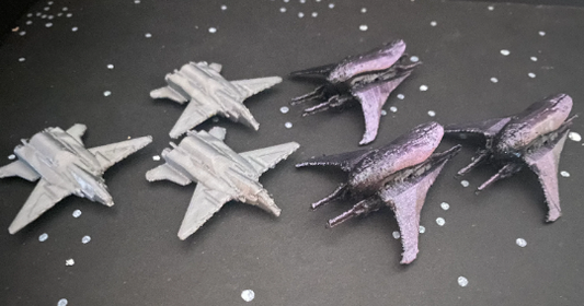 Halo: Fan made Space fighters battle pack