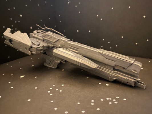 Halo: Fan made Nevada class frigate 8”