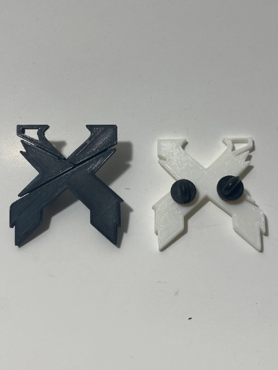 Excision fan pin