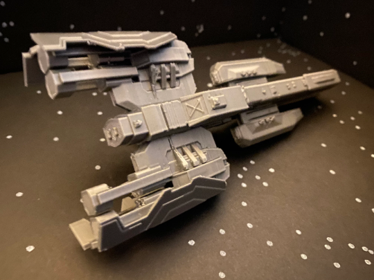 Halo: Fan made Nevada class frigate 8”