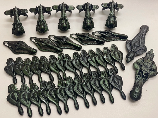 Halo: “Forgery of Doubt” fan made diorama fleet kit