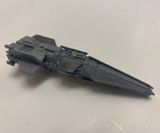 Halo: fan made Halberd class UNSC Destroyer