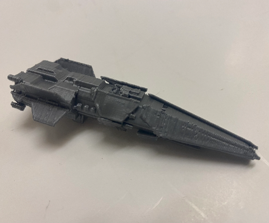 Halo: fan made Halberd class UNSC Destroyer