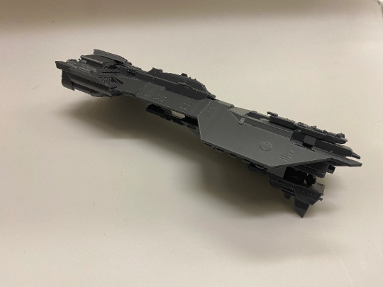 Halo: fan made Phoenix class colony ship 8”