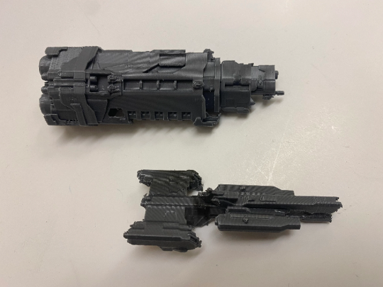 Halo: UNSC duel ship fan made minis