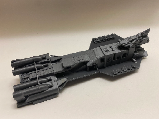 Halo: fan made Phoenix class colony ship 8”