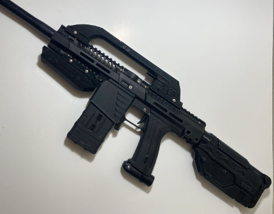 ONI_LABS Halo Battle rifle paintball attachments