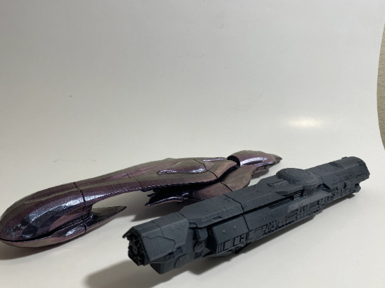 Halo Super ship duo Infinity vs Long Night of Solace