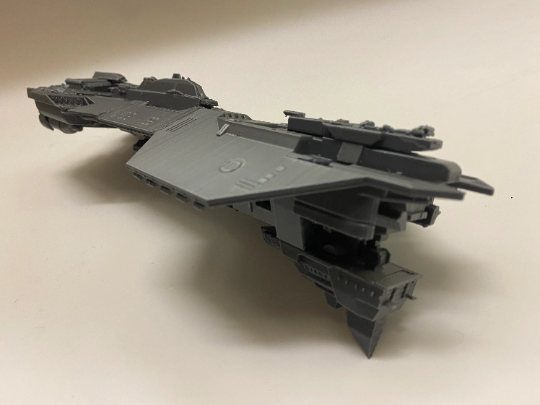 Halo: fan made Phoenix class colony ship 8”