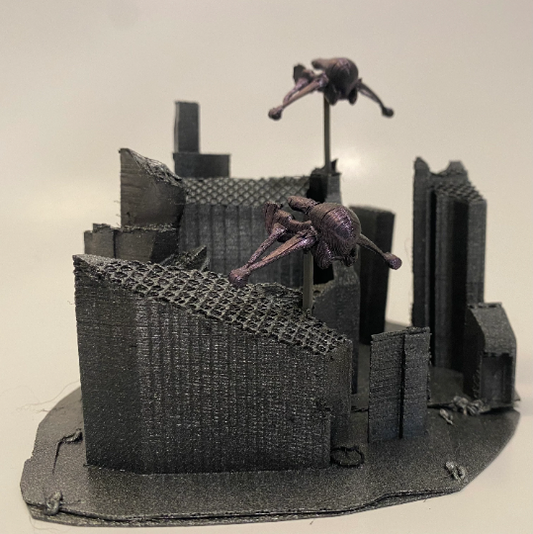 Halo: “Banshee patrol” fan made diorama